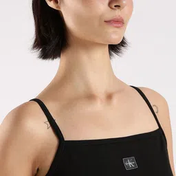 Calvin Klein Jeans Women Shoulder Straps Ribbed Fitted Cami Tops image 3