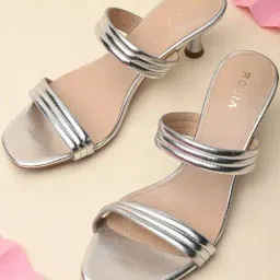 Rocia by Regal Women's Silver Casual Stilettos-picture-40