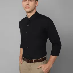 Louis Philippe Black Slim Fit Shirt image 3
