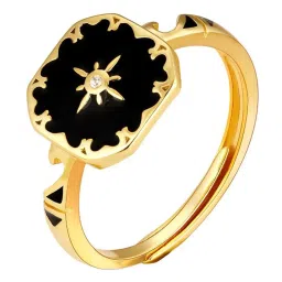 GIVA 92.5 Sterling Silver Star Ring for Women image 3