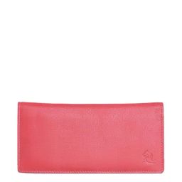Kara Coral Pink Solid Bi-Fold Wallet for Women-picture-31