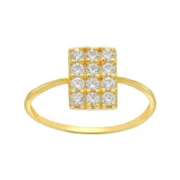 Malabar Gold and Diamonds 22k Yellow Gold Geometric Ring for Women-picture-17