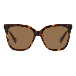 Polaroid Brown UV Protection Square Sunglasses For Women image 2