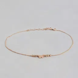 Zavya 92.5 Sterling Silver Flexible Anklets for Women image 3