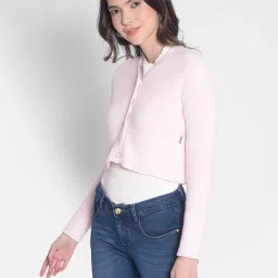 Crimsoune Club Pink Regular Fit Cardigan image 3