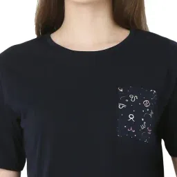 Smarty Pants Black Cotton Printed Pyjama Set image 5