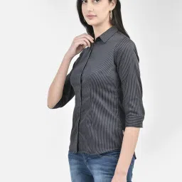 Crimsoune Club Navy Striped Shirt image 3