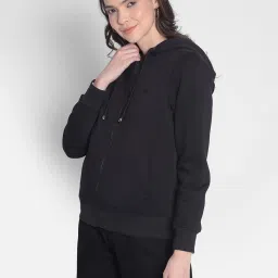 Crimsoune Club Black Regular Fit Hoodie image 3