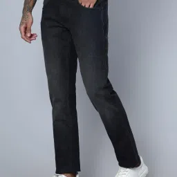 Cantabil Denim Black Cotton Regular Fit Jeans image 3