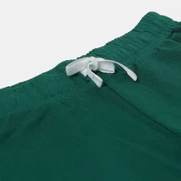 United Colors of Benetton Boys Green Cotton Printed Shorts image 3