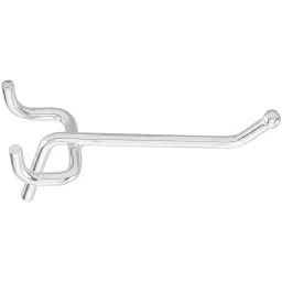 JTC Chrome Plated Steel Single Hook 4 inch for Display Board, JTC 3520B-picture-35
