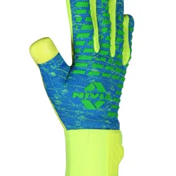 Nivia Ashtang Latex Goalkeeper Gloves (Green) Size - S image 3