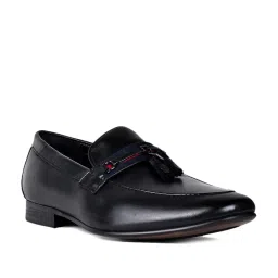 Cobblerz Men's Black Formal Mocassins image 3