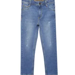 Under Fourteen Only Kids Blue Distressed Jeans-image-99