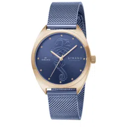 STRAND by Obaku S719LXVLML-DSH Seahorse Ocean Analog Watch for Women-picture-24