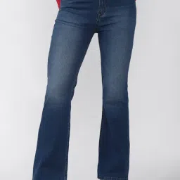 Forever 21 Blue Cotton Regular Fit Jeans-picture-27
