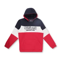 Cantabil Kids Navy & Pink Color Block Full Sleeves Sweatshirt-image-83