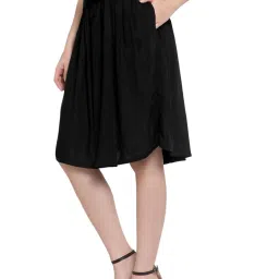 PATRORNA Black Midi Skirt image 3
