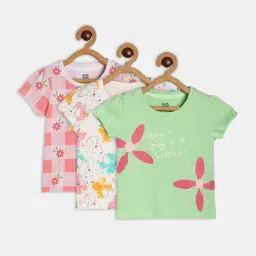 MINIKLUB Kids Multicolor Printed Top (Pack Of 3)-picture-16