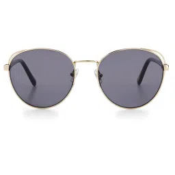 Fossil Grey Round UV Protection Sunglasses for Women image 2