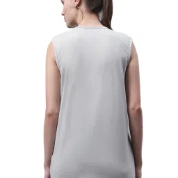 Vimal Jonney Coral & Light Grey Cotton Logo Print T-Shirt (Pack Of 2) image 3