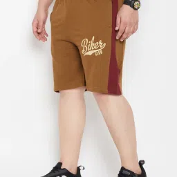 Bigbanana Brown Regular Fit Printed Shorts image 3