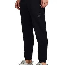Asics Basic Logo Black Regular Fit Sports Joggers image 3