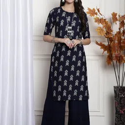 7Threads Selections of 6 Leheriya Printed Straight Kurtas image 3
