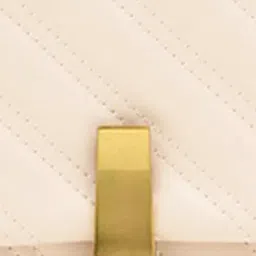 Miraggio Inez Ivory Quilted Medium Leather Cross Body Bag image 5