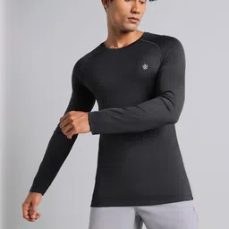 CULT Men's Black Build Up Performance Recycled Poly T-shirt-image-35