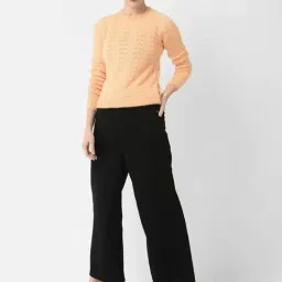 Crimsoune Club Orange Self Pattern Sweater image 5