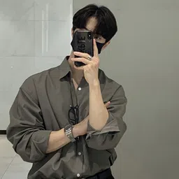 StyleCast x Revolte Men Cutaway Collar Solid Casual Shirt-picture-29
