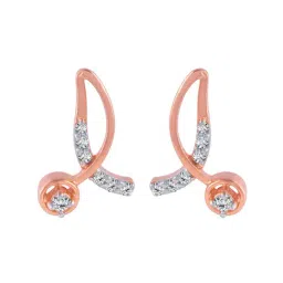 P.C. Chandra Jewellers 18 kt Gold & Diamond Earrings-picture-27