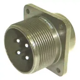 ITT CANNON Circular MIL Spec Connectors CIRCULAR CONNECTOR, RCPT, 22-19, FLANGE, MS3102E22-19PW-picture-20