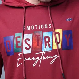 NEON CHILLIE Men Printed Sweatshirt image 2