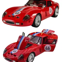Magicwand 1:32 Scale Die-Cast Metal Ferrari GTO SPORTX Car Colors as Per Stock with Openable Doors & Pull Back Action-picture-33