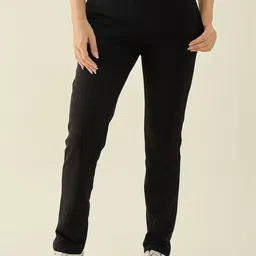 98 Degree North Women High-Rise Slim Fit Trousers-image-25