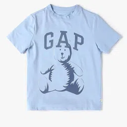 GAP Boys Graphic Printed Round Neck Cotton T-shirt-image-12