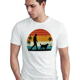 Seekbuylove Men Graphic Printed Bio Finish Cotton T-shirt-picture-31