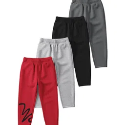 HELLCAT Boys Pack Of 4 Mid-Rise Track Pants-picture-47
