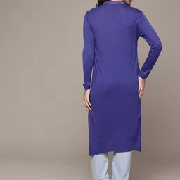 The Roadster Lifestyle Co. Keyhole Neck Kurta image 4