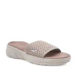 Red Tape Women's Beige Slides image 3