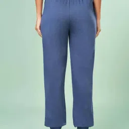 Ajile by Pantaloons Blue Cotton Joggers image 2