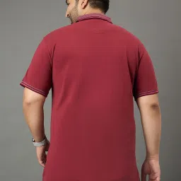 Club York Wine Solid Regular Fit T-Shirt image 2