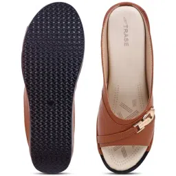 Trase Women's Brown Casual Wedges image 4