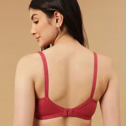 Clovia Pink Non Wired Non Padded T-Shirt Bra image 2