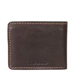 Hidesign Rebels Uncle Ho W2 Gaucha Brown Casual Leather Bi-Fold Wallet for Men image 3