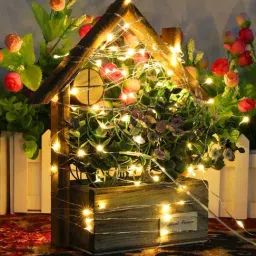 Homesake Yellow Copper 50-LED Fairy Light (5 Mtr.) - Set of 1-picture-17