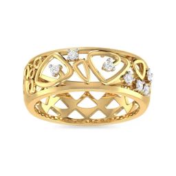 PC Jeweller Avryl 18k Gold Ring for Women-picture-39