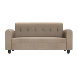 Godrej Interio Rewind Brown Pinewood 3 Seater Sofa image 3
